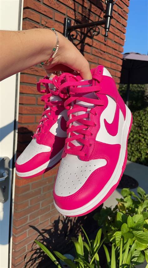 nike hot pink sneakers|aesthetic pink Nike shoes.